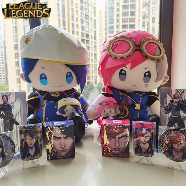 Bandai Arcane League Of Legends Jinx, Plüschfigur, Plüschtier - Bild 1