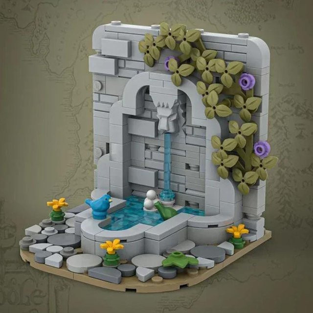 LEGO Ritter Fantasy, Mittelalterliche Burg Bausteine, ab 14 Jahre - Bild 1