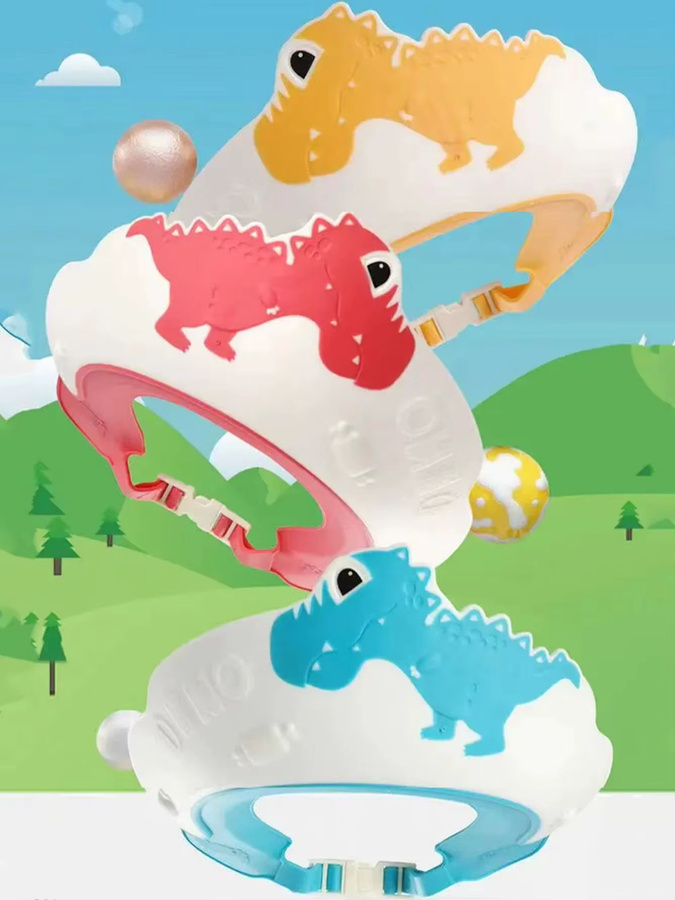 Schutzhaube für Babys beim Baden und Duschen zur Vermeidung von Seifenwasser in den Augen - Bild 3