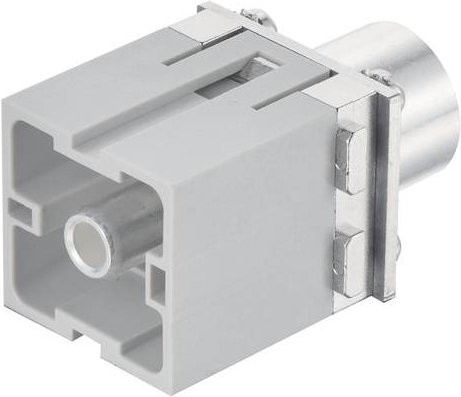 HARTING Doppelmodul 1 Axialschraubanschluss in Grau - Bild 1