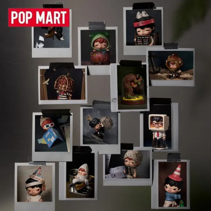 POP MART Hirono TAMED WILDGRASS Blind Box Serie mehrfarbige Anime-Actionfiguren aus Kunststoff - Bild 1