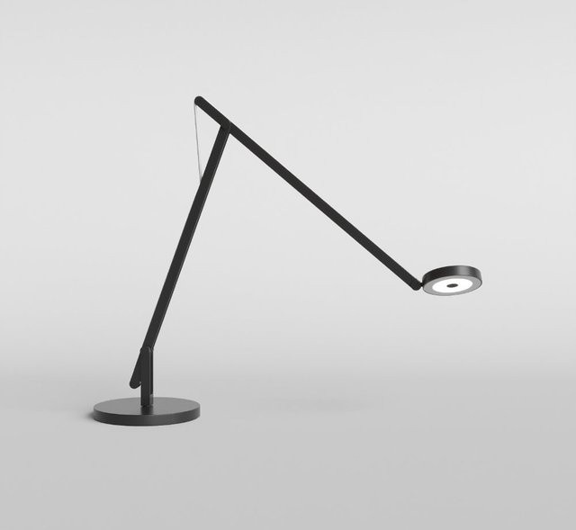 Rotaliana String T1 TW LED-Tischleuchte in Schwarz Matt und Silber mit Tunable White (2200K - 4000K) - Bild 1