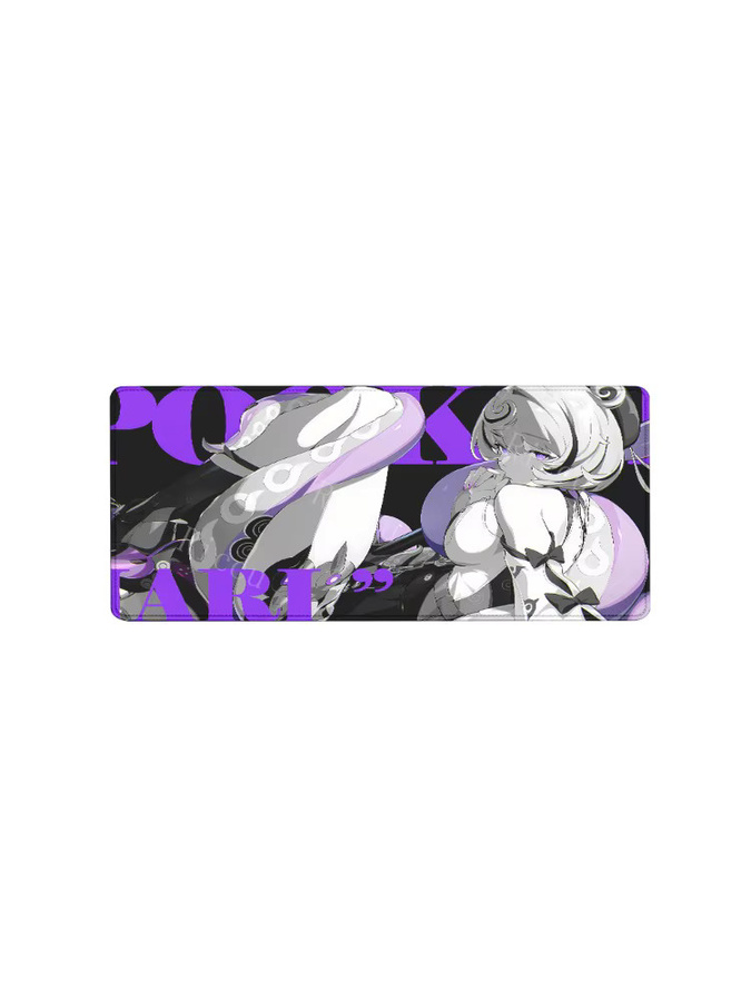 Zenless Zone Zero ZZZ Anime Mousepad Riccu Schwarz-Weiß Große Gaming-Schreibtischunterlage mit HD-Druck - Bild 5