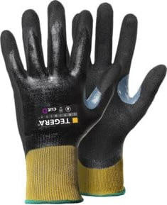 Tegera Handschuh Infinity 8812 Nitril in Schwarz-Gelb Größe 10 mit EN 388 Schutzstandard - Bild 1