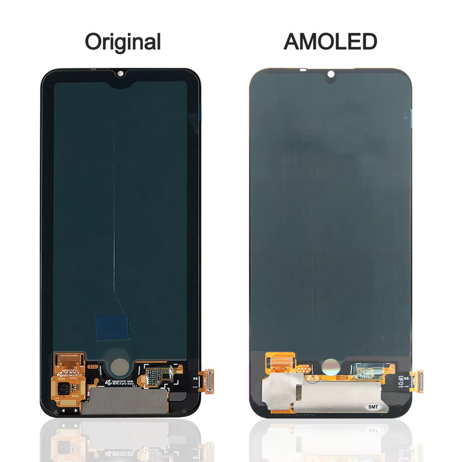 Xiaomi Mi 10 Lite 5G AMOLED LCD-Display Ersatz mit Fingerabdrucksensor in Schwarz für M2002J9G und M2002J9S - Bild 4
