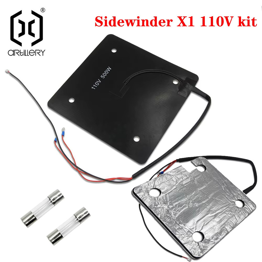 Artillery Ersatz-Heizelement-Kit aus Baumwolle für Heizbett der 3D-Drucker Modelle Rattlesnake SW-X1 und Genius (110V/220V) - Bild 1
