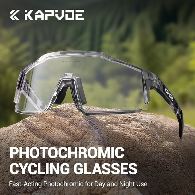 KAPVOE Sportsonnenbrille, Vollrand, Kunststoff, Unisex - Bild 1