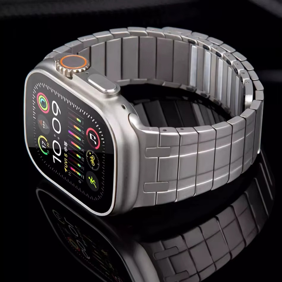 TANGYIYI Uhrenarmband Edelstahl, Magnetisch, Silber, Unisex - Bild 6