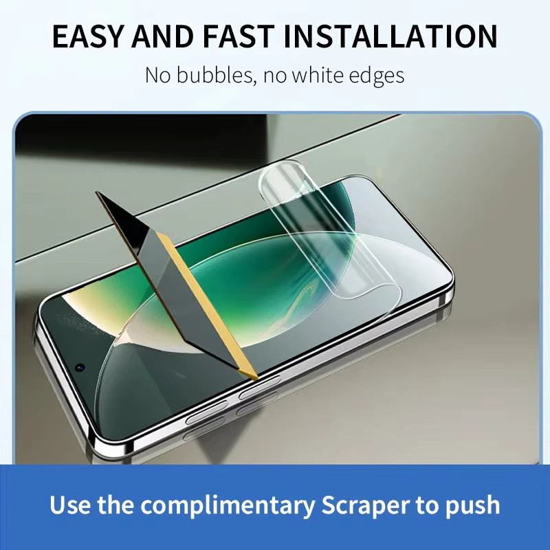3er-Pack Hydrogel-Displayschutz Folie für Samsung Galaxy S25 Ultra S24 Plus S23 S22 S21 S20 FE transparent - Bild 4