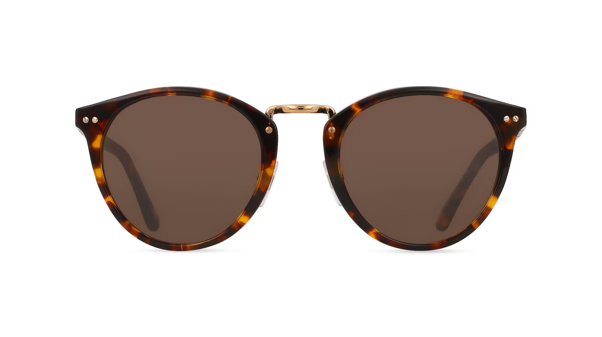 Polo Ralph Lauren 0RL8223 Sonnenbrille Panto, Vollrand, Acetat, braun, Herren - Bild 1