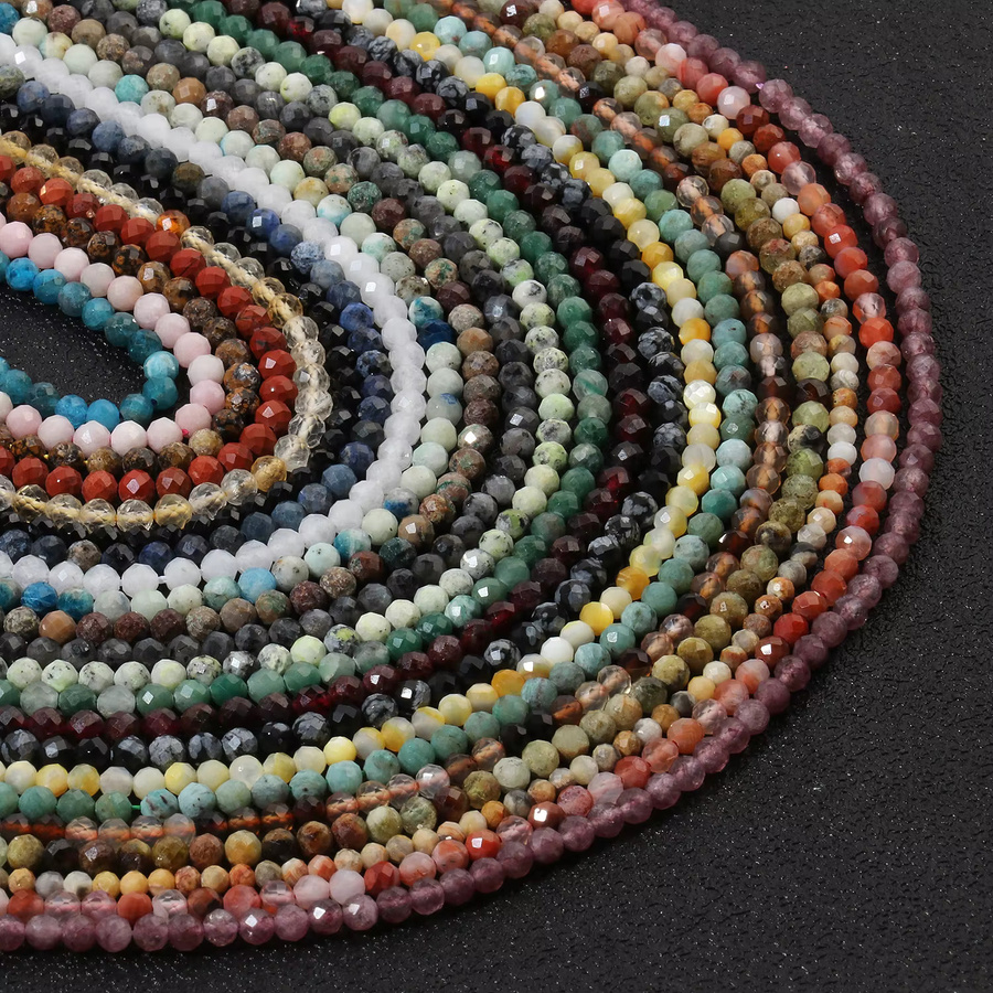 Perlen, Granat, Opal, Labradorit, Sodalith, Bunt, Unisex - Bild 5