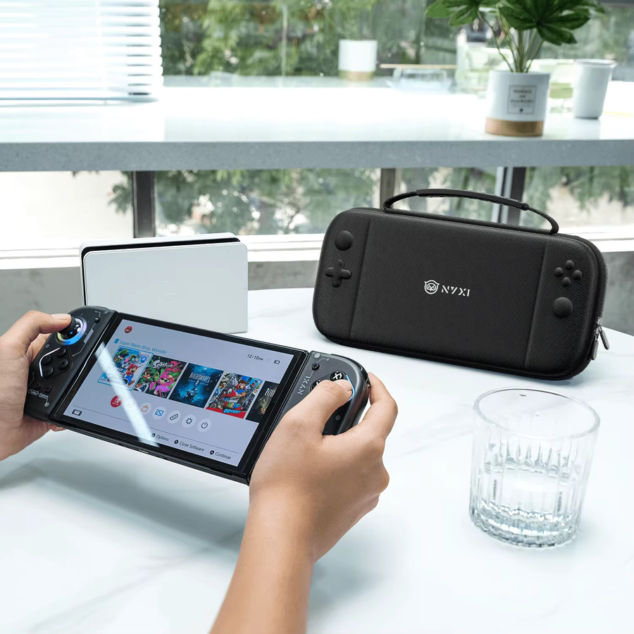 NYXI Hyperion 2 Wireless Game Controller Tragetasche für Nintendo Switch in Schwarz - Bild 2