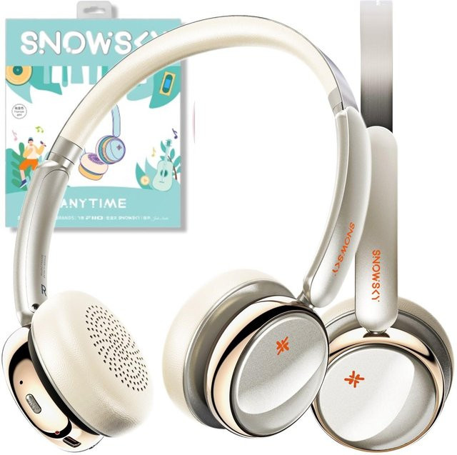 FiiO Snowsky Anytime Bluetooth Over-Ear Kopfhörer mit Aktiver Geräuschunterdrückung ANC in Titan Gold - Bild 1