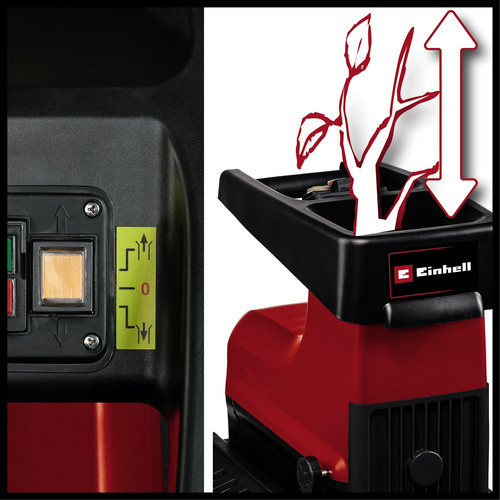 Einhell Elektro-Leisehäcksler GC-RS 60 CB in Schwarz mit 2800W - Bild 4