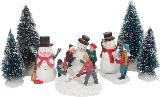 VBS Miniaturen-Set Schneemann für Winter und Weihnachten aus Kunststoff - Bild 1