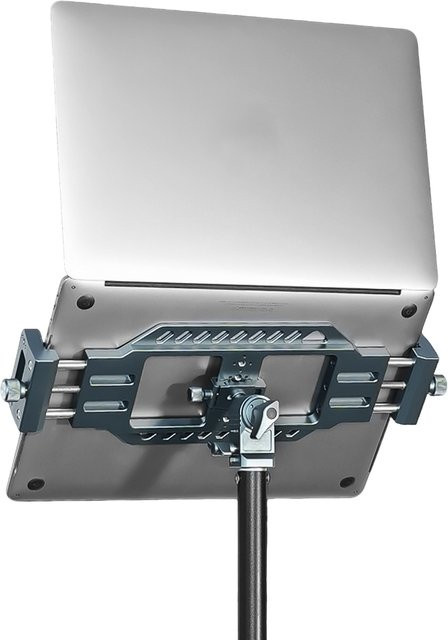 LEAPLIGHT Laptop-Ständer Schreibtischhalterung mit horizontaler und vertikaler Bildschirmklemme sowie 1/4-Zoll-Schraube für Stative - Bild 1