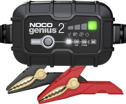 NOCO GENIUS2DEU Automatikladegerät 12V 2A in Schwarz - Bild 1