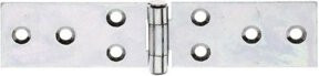 GAH Alberts Möbel-Tischband aus Stahl, gelb sendzimirverzinkt, B: 32 mm, L: 141 mm - Bild 1