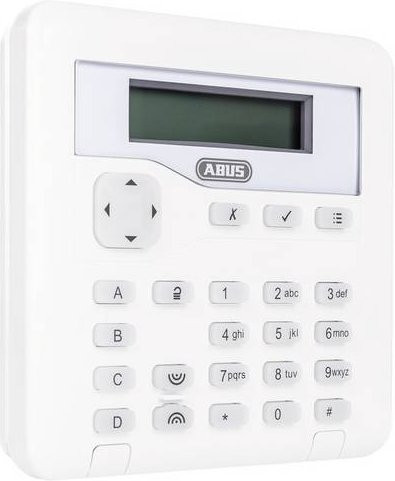 ABUS Terxon SX AZBE10000 Bedieneinheit für Alarmsysteme in Weiß (kabelgebunden) - Bild 1