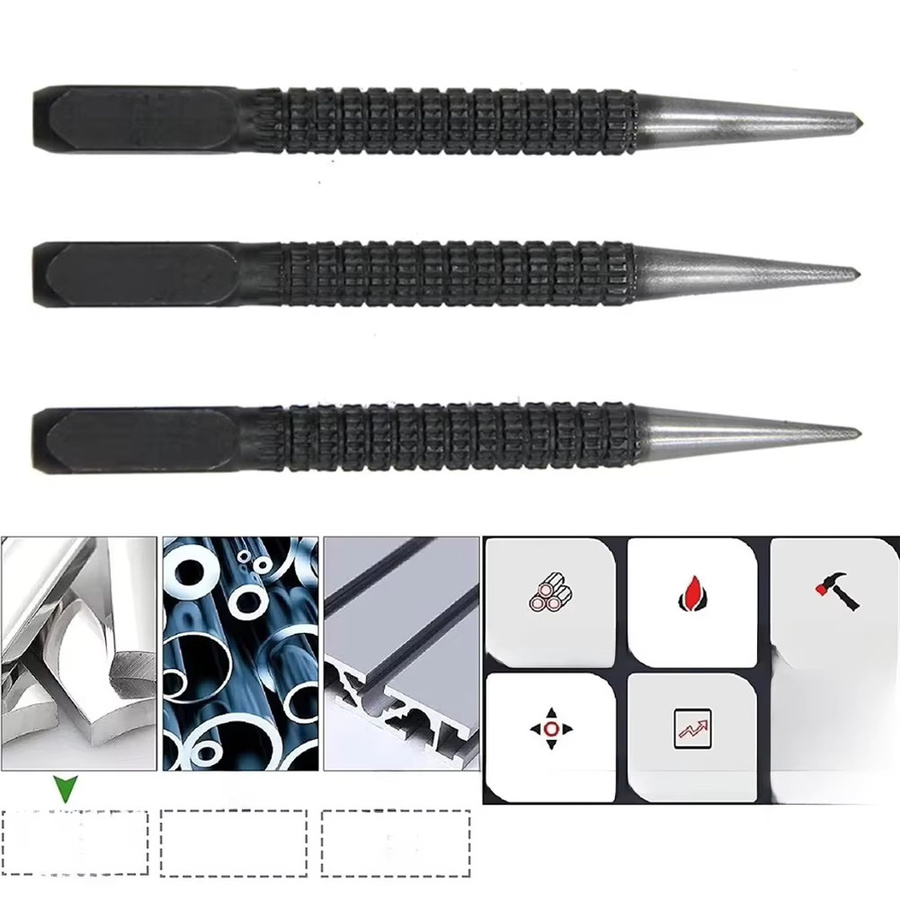 Vibratite Markierwerkzeug aus Edelstahl für Metall und Holz, Durchmesser: 1,5 mm, 2 mm und 3 mm - Bild 5