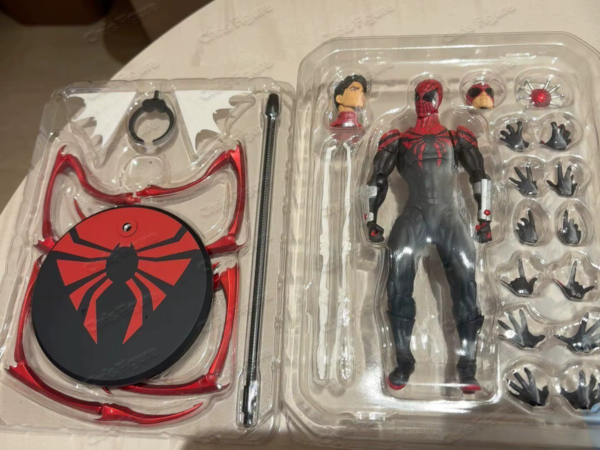 Mess Toys Superior Spider-Man Ultimate Neighbor Kaine Peter Parker Actionfigur, Marvel, Einzelfigur - Bild 4