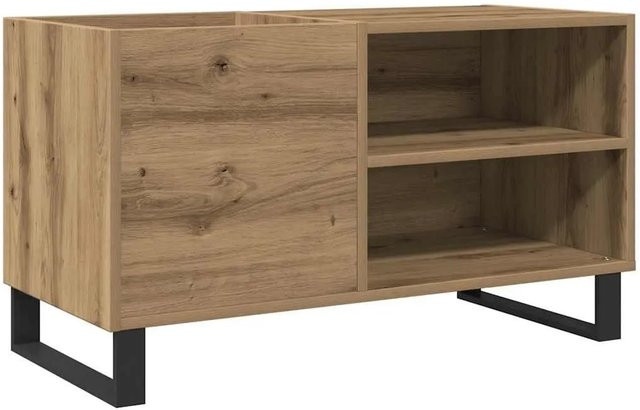 vidaXL Plattenschrank Artisan-Eiche in Braun, B/T/H: 84,5 x 38 x 48 cm - Bild 1