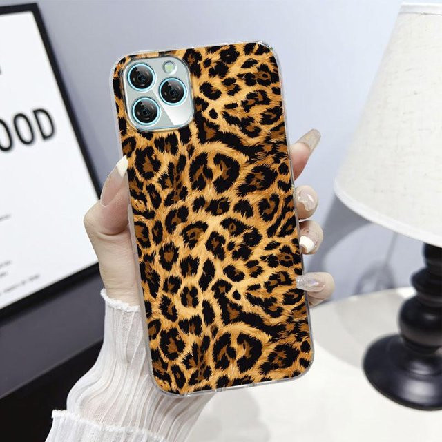 Blackview Handyhülle mit Katzen-Marmor-Design aus weichem Silikon, Transparent/Multicolor, passend für Blackview A95, A100, A200 Pro, A85 und A80S - Bild 1