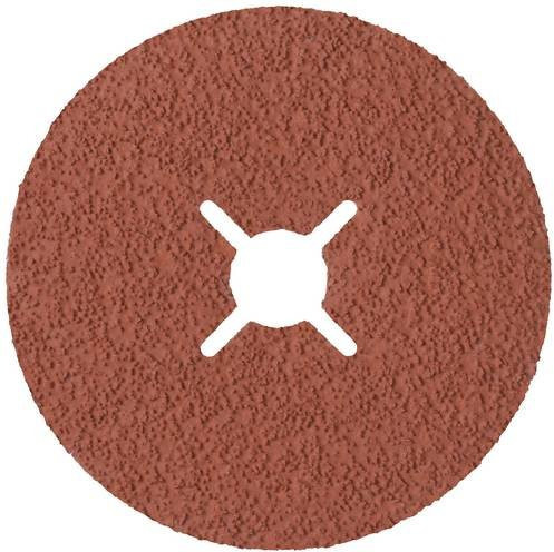 3M Fiberscheibe für Winkelschleifer, Durchmesser: 125 mm, Körnung: 60, Farbe: Braun, 25 Stück - Bild 1