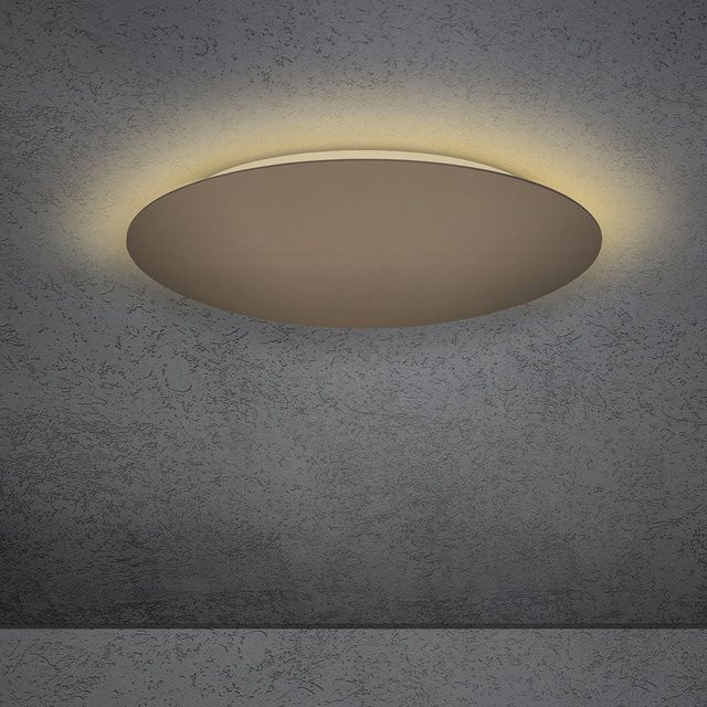 Escale Blade 59 LED-Deckenleuchte in Bronze aus Aluminium mit warmweißem Licht (2700K) - Bild 1