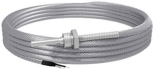 Emko Temperatursensor TCR-M08-L050-K02.J mit Fühler-Typ J, Messbereich -50 bis +400°C, Farbe Silber, Fühlerbreite: 8 mm - Bild 1