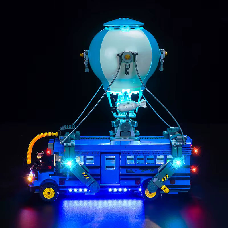 Lazishi LED-Beleuchtung 77073-Set, passend für Battle Bus Baustein-Geschenk - Bild 3