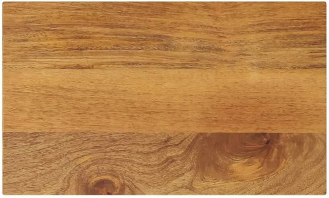 vidaXL Tischplatte aus Massivholz Mango in Braun, Rechteckig, B: 50 cm, T: 40 cm, H: 3,8 cm - Bild 1