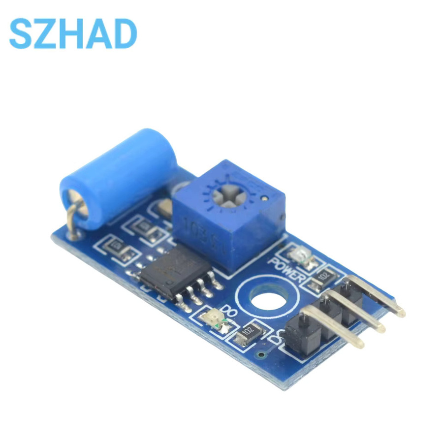 SZYTF SW-420 Vibrationssensor-Modul Vibrationsschalter in Blau für Arduino - Bild 2