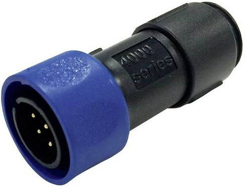 Bulgin PXP4010/08S/4550 Rundsteckverbinder in Blau - Bild 1