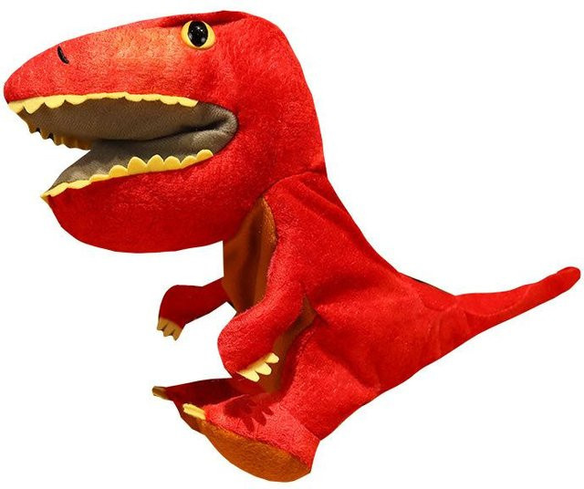 Kidsly Dinosaurier-Fingerpuppen, Handpuppen, ab 13 Jahren - Bild 1