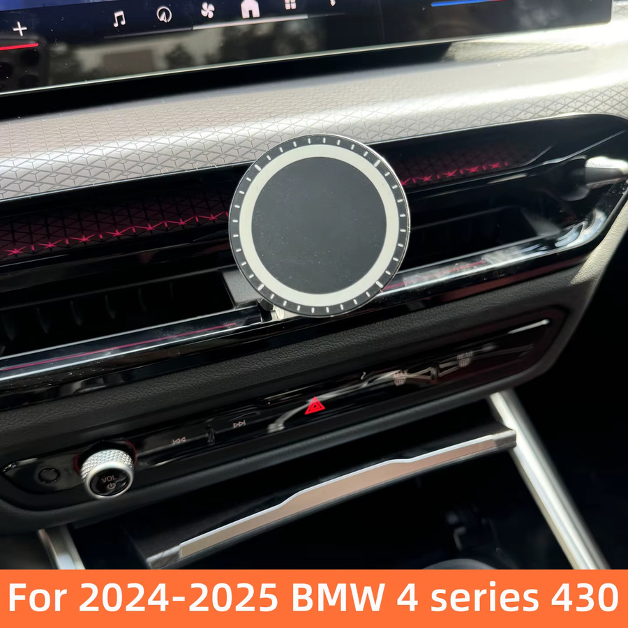 Magnetischer Autotelefonhalter TEEQ für BMW 4er 430i mit Ladefunktion und Luftauslass-Halterung - Bild 3