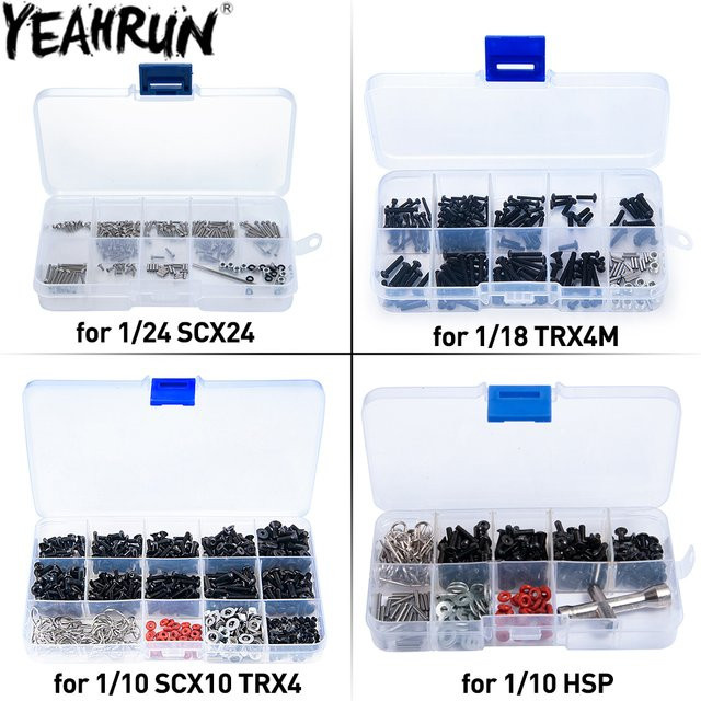 YEAHRUN RC Auto Reparaturwerkzeuge Schrauben-Set, Metall, Zubehör - Bild 1