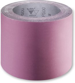 Sia Schleifrolle P400 für Bandschleifer in Pink, Breite: 11,5 cm, Länge: 5000 cm - Bild 1