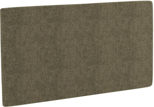 FBF bed&more Rückenteil Venezia mit Olbia in Taupe, gepolstertes Kopfteil mit Leinenoptik, B/T/H: 180 x 6 x 90 cm - Bild 1