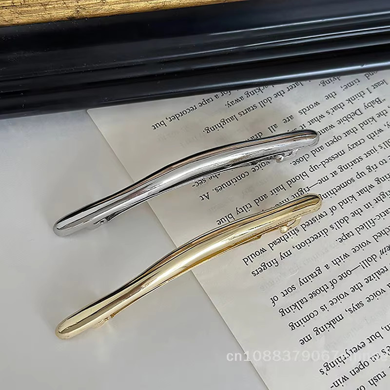JETTING Haarspange für Damen, goldfarben, 11 cm - Bild 2