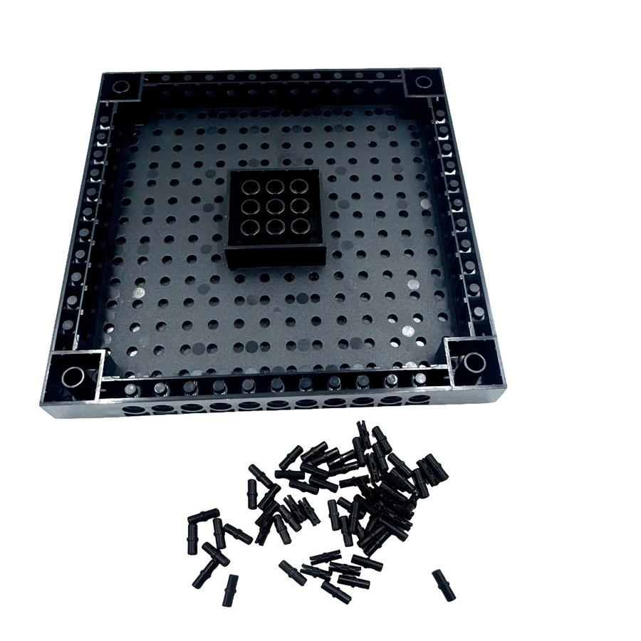 Yiran toy Bauplatten Grundplatte Schwarz 1-teiliges Set - Bild 4