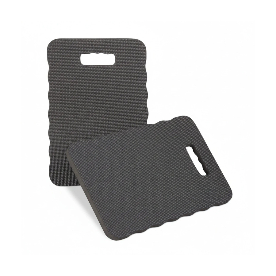 Relaxdays Kniekissen 2er Set aus EVA Schaumstoff in Schwarz mit Tragegriff, B/T/H: 40 x 26 x 1,5 cm - Bild 2