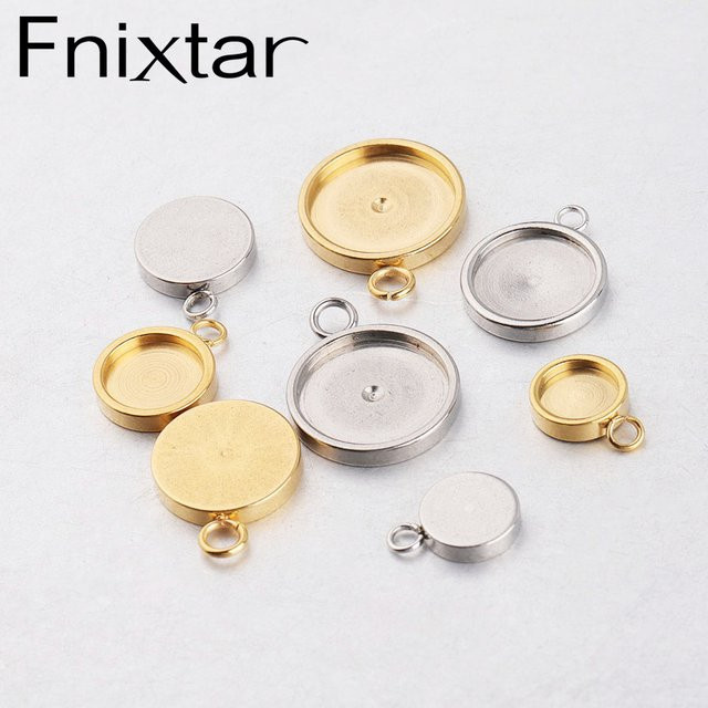 Fnixtar Anhänger Edelstahl, Silber, Unisex - Bild 1