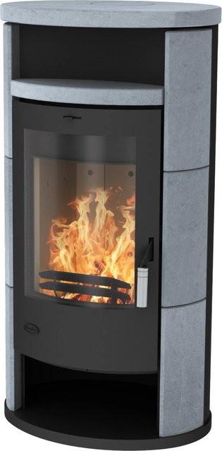 Fireplace Kaminofen Alicante Speckstein Schwarz 8,3 kW - Bild 1