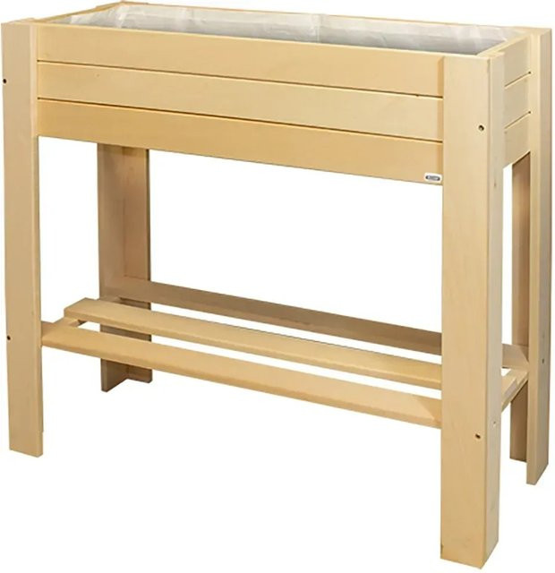 Wagner SYSTEM Holz-Hochbeet Green Box Light aus Pappel in Natur und Beige, B/T/H: 83 x 35 x 70 cm - Bild 1