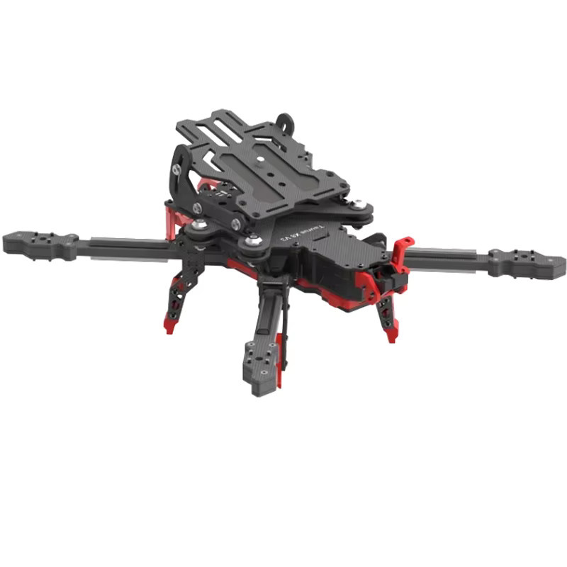 iFlight Taurus X8 V3 O4 Pro Cinelifter-Rahmenset für FPV RC Drohnen, Schwarz, 400mm Radstand mit 8mm Armen - Bild 2