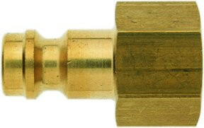 Schneider Electric Stecknippel STNP-MS-NW7,2-G1/4i-SB aus Messing in Gold - Bild 1