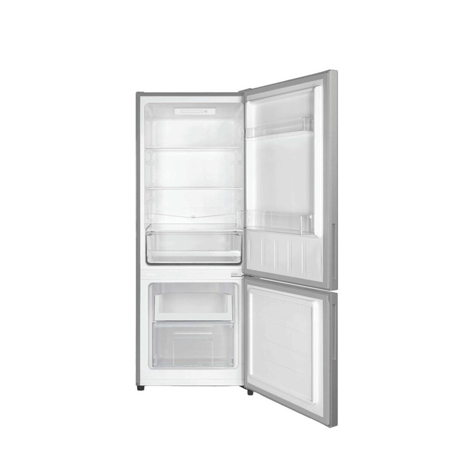 POCOline Kühl-Gefrierkombination KGK144-205IX in Inox/Silber, B/H/T: 54 x 144 x 55 cm - Bild 2