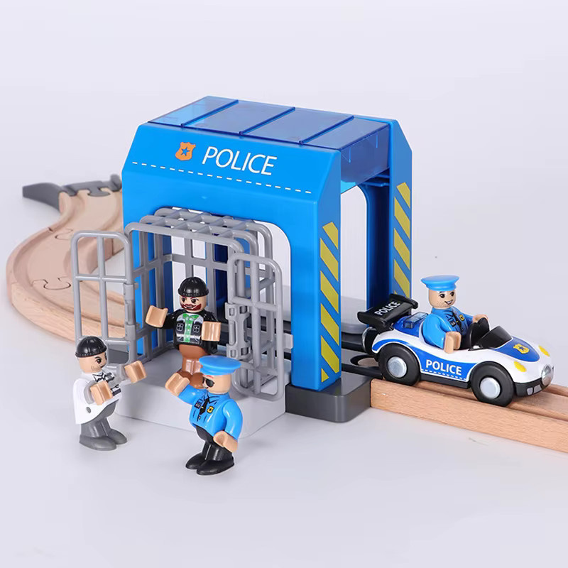 YunDuo BaBy Eisenbahngleis aus Kunststoff, Stadtszene, Zubehör - Bild 1