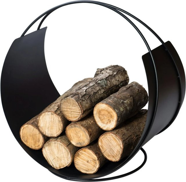 Vasner Kaminholzkorb Situro S1 Schwarz - Bild 1